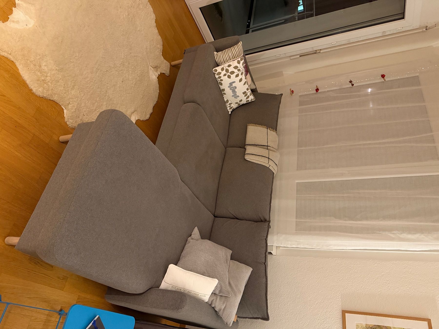Micasa Sofas: Eckcouch Garnitur Anthrazit Grau – Gebraucht aus Hausen AG von eri_6ndx 6