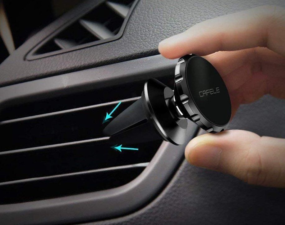 Tutti pezzi di ricambio auto: Support Natel aimant grille ventilation CAFELE très puissant – Nuovo e nell'imballaggio originale da Morges venduto da Carskin 5