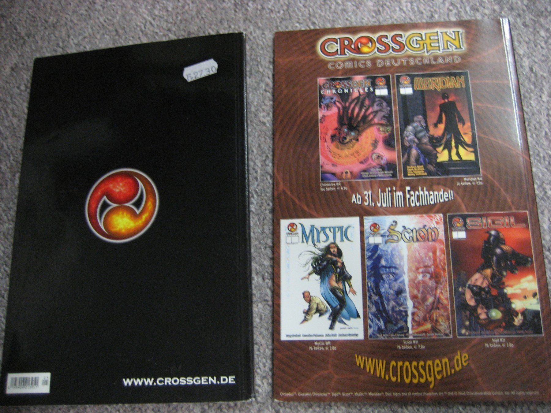 Fumetti: 2 x Crossgen Comics – Usato da Bottighofen venduto da Spiderman61 1