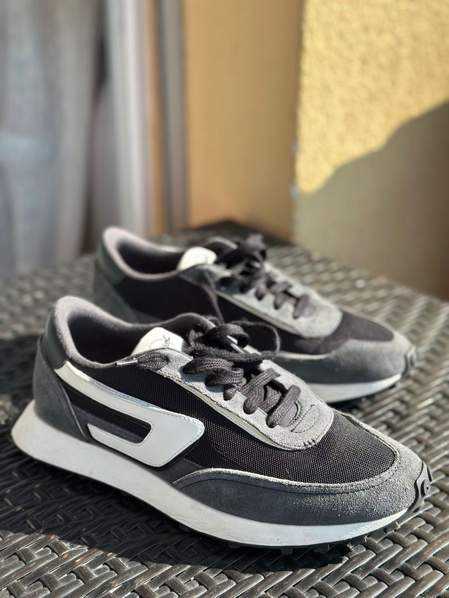 Diesel Herrenschuhe: Baskets Diesel noir et gris – Gebraucht aus Denges von tin_2fxr 1