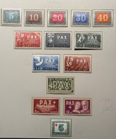 SCHWEIZER BRIEFMARKEN PAX