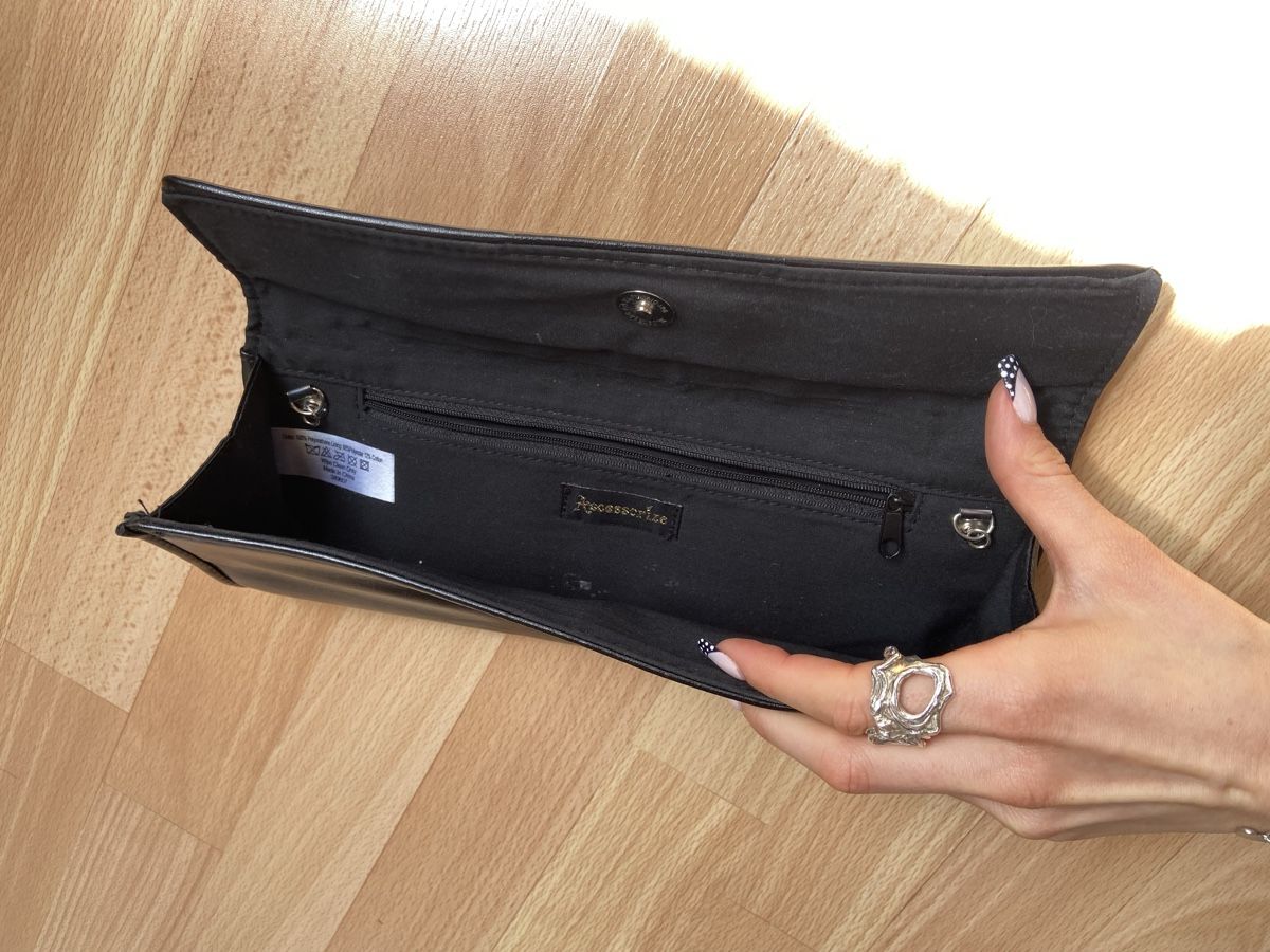 Borse da donna: Pochette similicuir noir forme baguette  – Usato da Mont-sur-Lausanne venduto da lau_2775 3