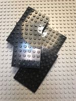 Lego 4 x Platten 6x10 (3033) schwarz
