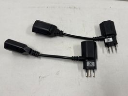 2x Adapter Kabel / Stromkabel (C315)