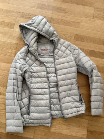 Steppjacke JAN MAYEN grau Grösse 36 guter Zustand