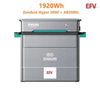 Balkonkraftwerk Solaranlagen Zendure Hyper 2000 + AB2000L