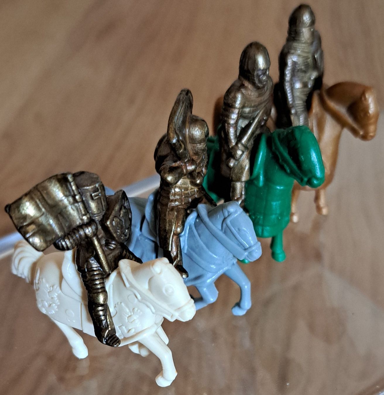 Statuette: 4x Ritter zu Pferd 1996 Kupfer – Usato da Tenniken venduto da mik_6mxg 3