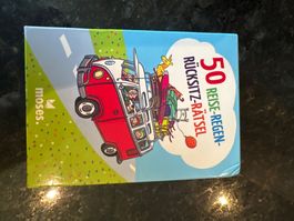 Moses 50 Reisespiele / Rätsel - Ideal für unterwegs!