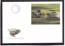 2005 FDC mit Sonderblock Autosalon aus ABO wie Neu