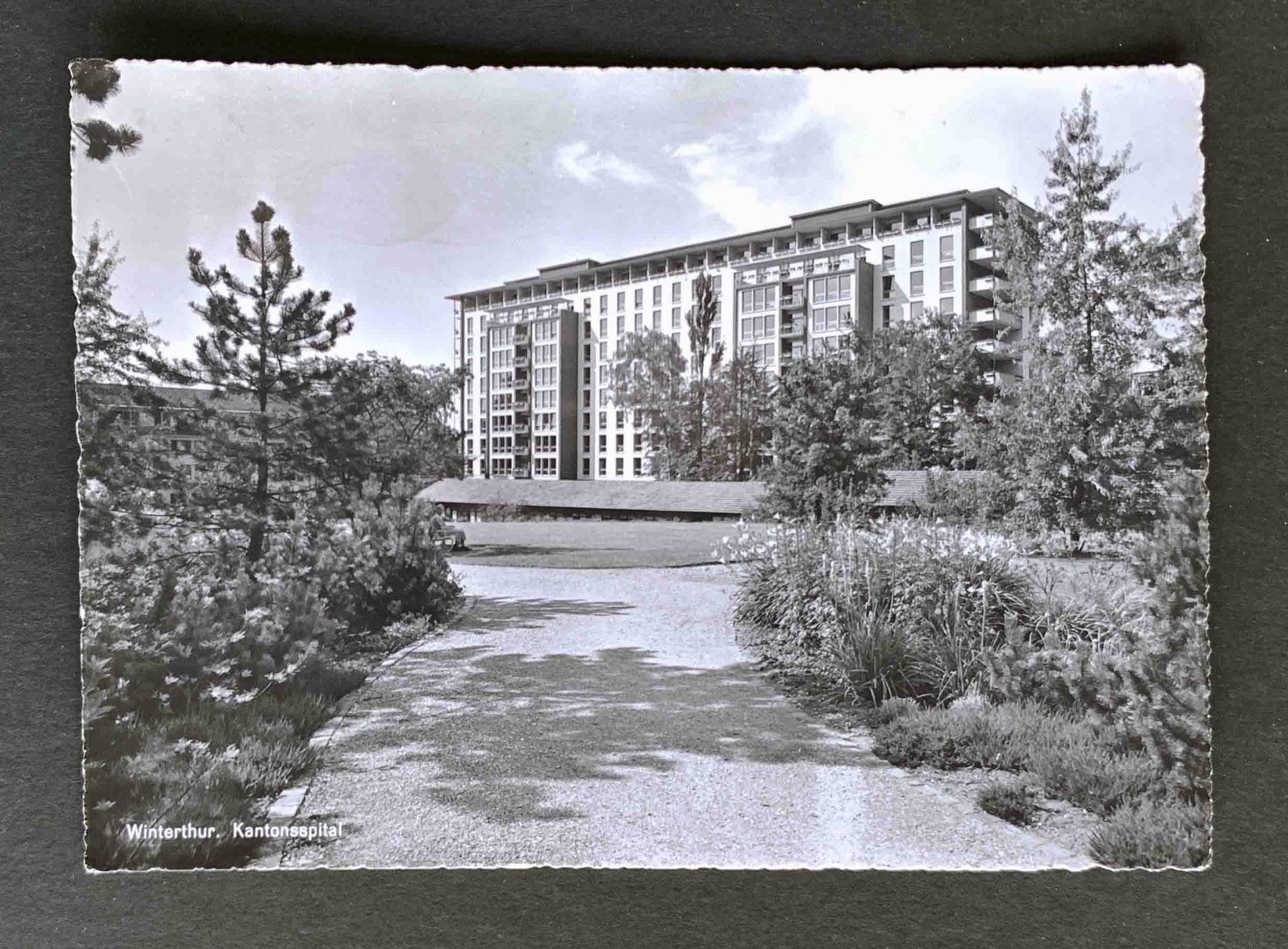 Cartoline postali: AK Winterthur Kantonsspital – Usato da Goldau venduto da artelier1