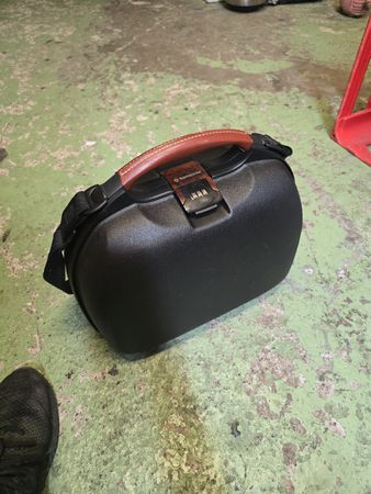 Kosmetikkoffer hartschale Samsonite schwarz mit Spiegel (S)