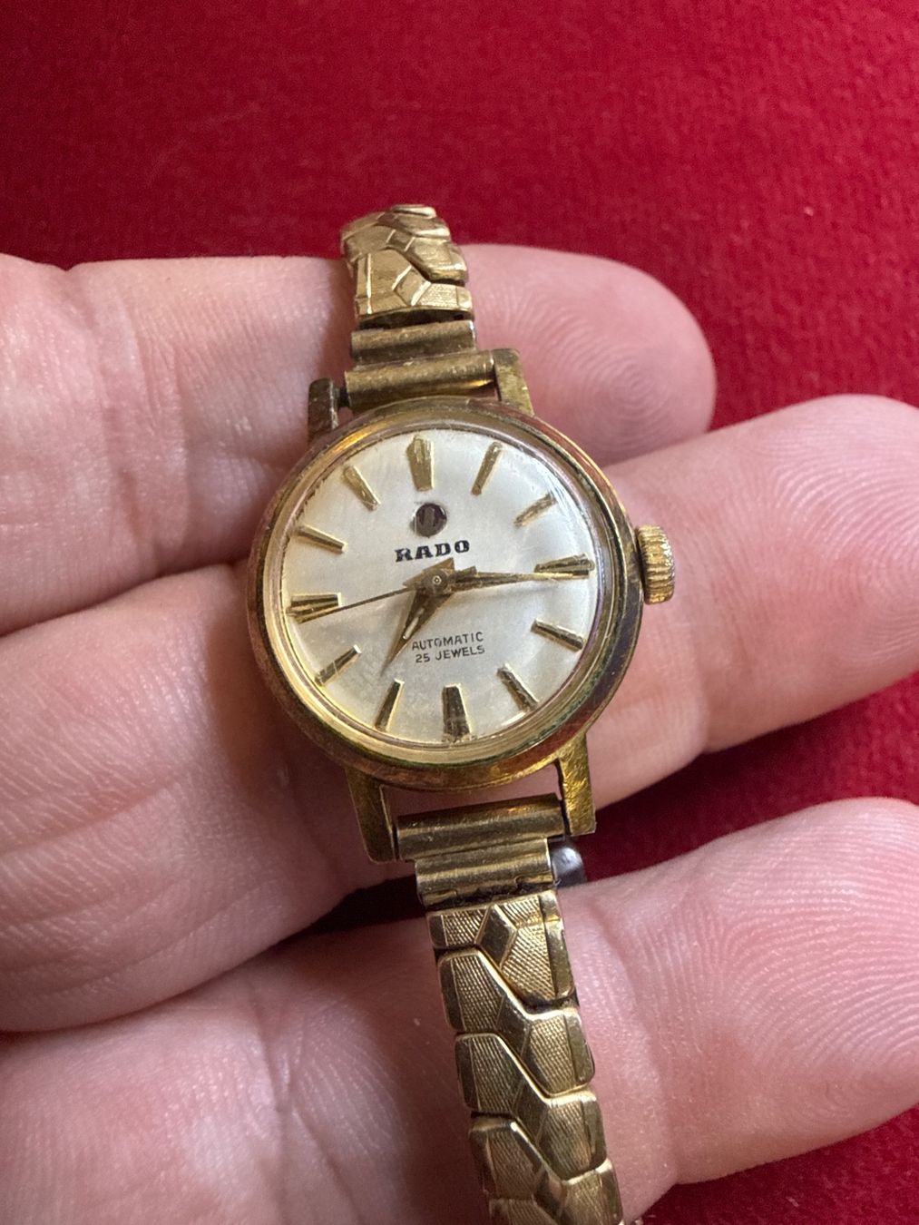 Rado Orologi: Rado Automatic Art Deco 20 mm – Usato da Pfeffingen venduto da Allhandelklgwatches
