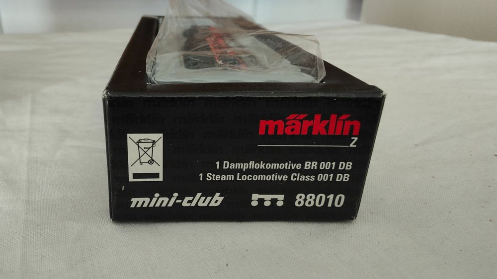 Märklin Modelleisenbahnen: Märklin 88010, BR 01, Spur Z Miniclub – Gebraucht aus Thun von bis_mg82 1