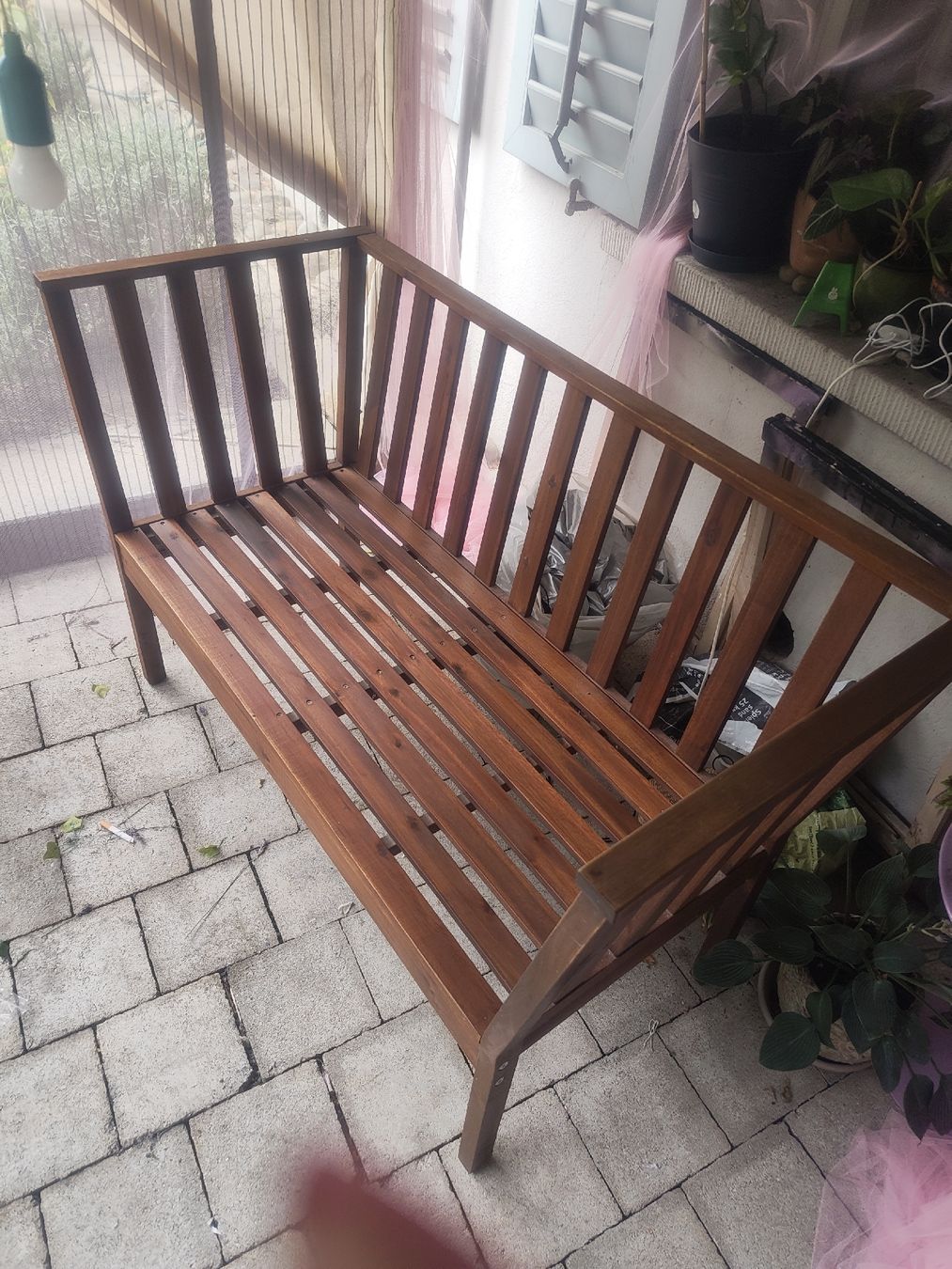 Panchine: Holzbank Garten von Ikea – Usato da Zürich venduto da Cantanita 1