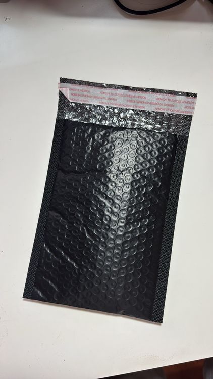 Lot De 1000 Enveloppes Bulles Noires Auto-scellantes 6x10 Pouces - Protection Expédition Pour Petits Objets