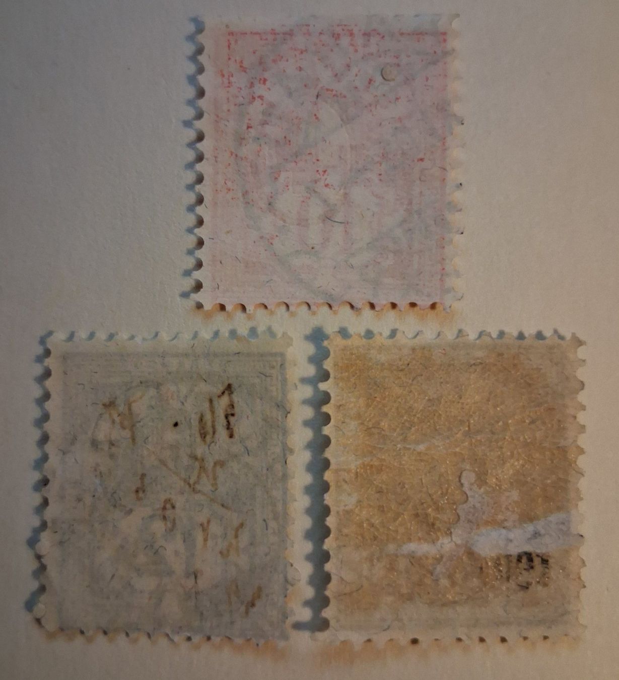 Tutti i francobolli: Briefmarken Ziffermuster 15 Stück – Usato da Stalden (Sarnen) venduto da Salina_23 7