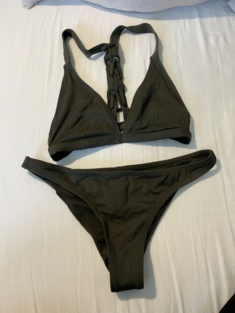 Maillot de bain kaki Jennyfer
