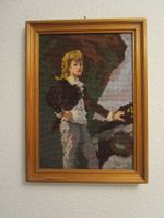 Gobelin Knabe gestickt