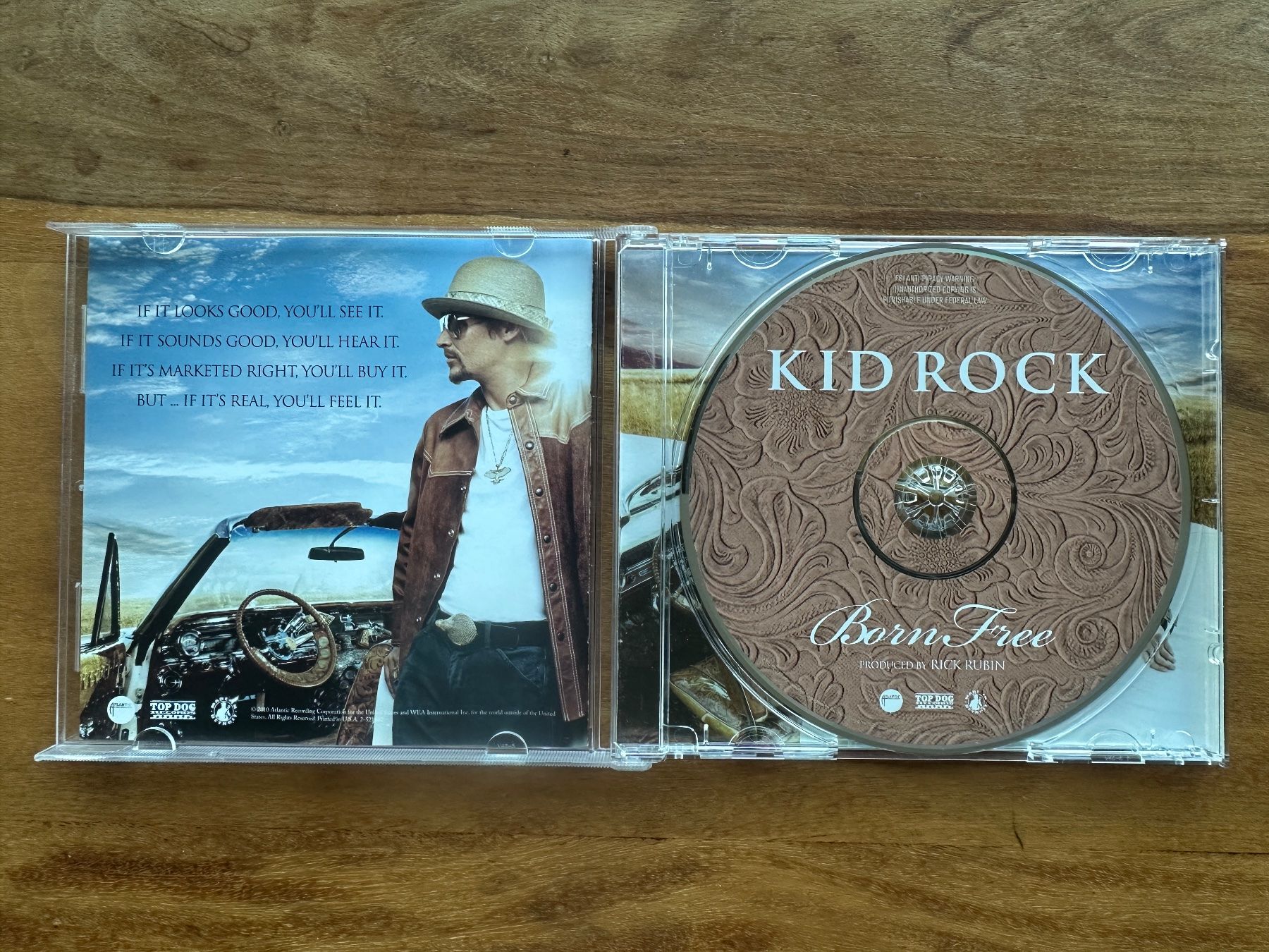 CD: Kid Rock - Born Free (CD) – Usato da Horgen venduto da flyingpenguin2000 1