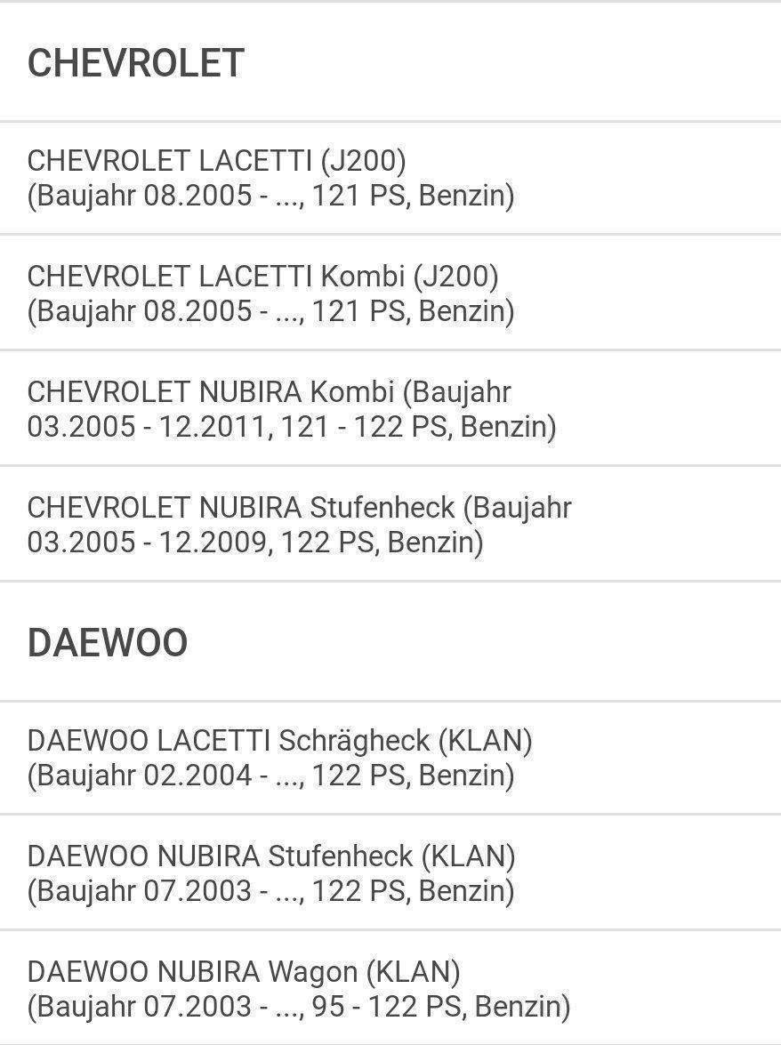 Chevrolet Tutti pezzi di ricambio auto: Wasserpumpe Chevrolet Daewoo – Nuovo (secondo la descrizione) da Schlatt TG venduto da Andis3 4