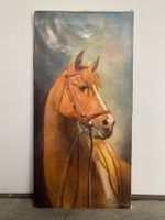 Edmond Ducret Bild Gemälde Ölbild Pferd Portrait