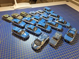 Polizeifahrzeuge Italien 1:43