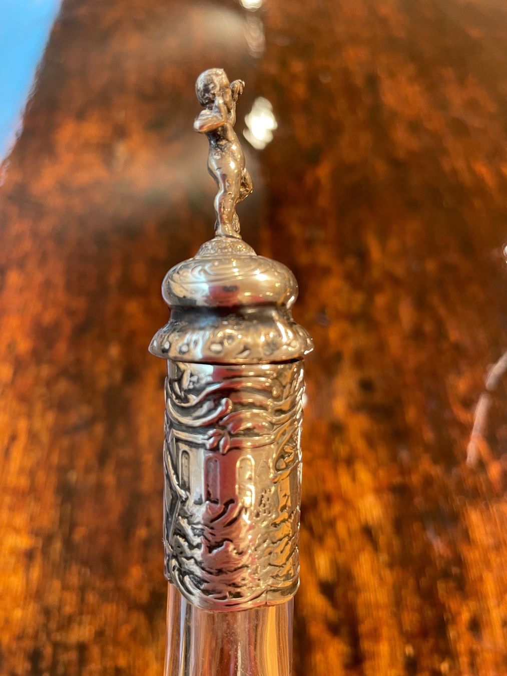 Bottiglie: Elixierflasche 800er Silber – Usato da Pfeffingen venduto da Usgsuechts 2