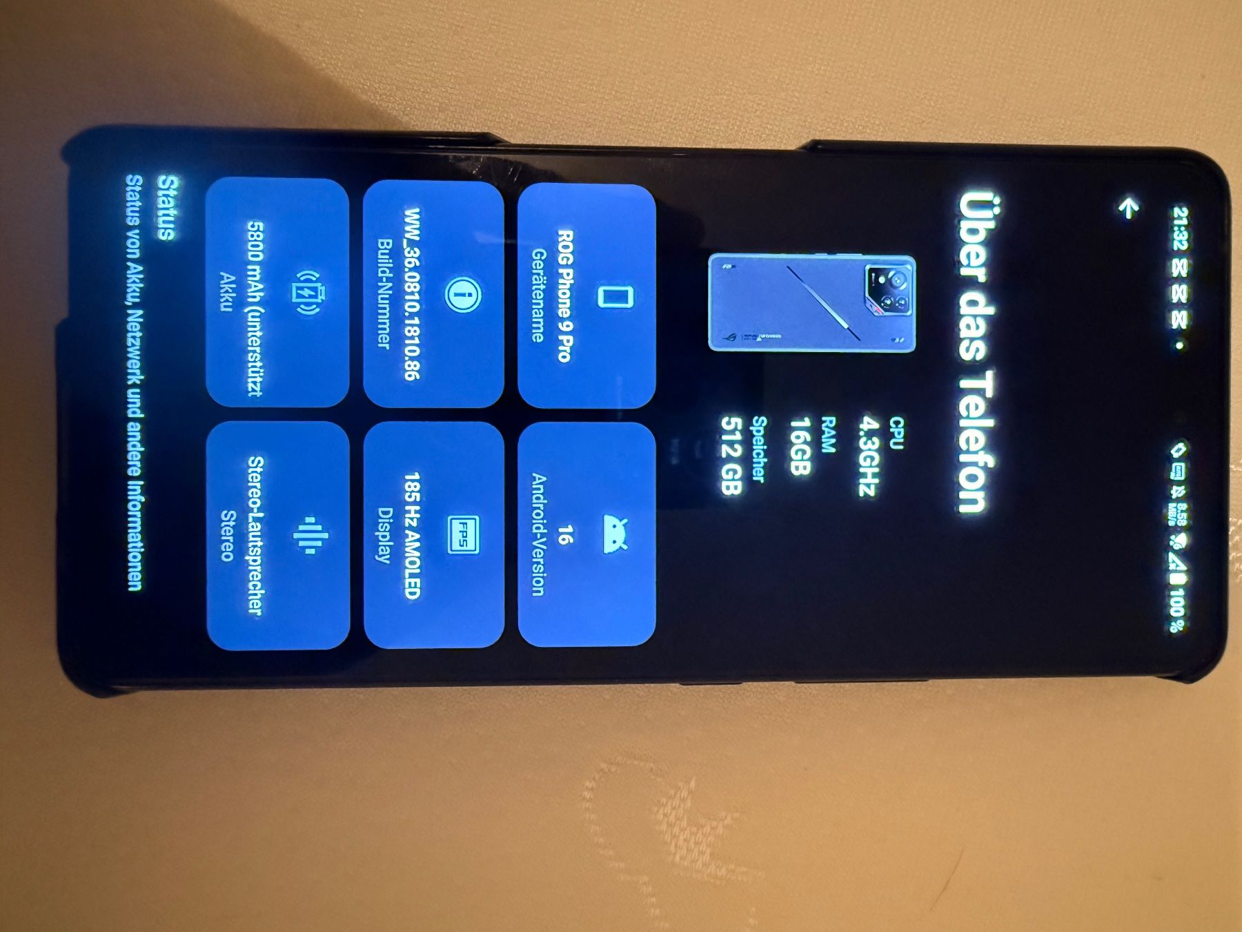 Asus Telefoni cellulari / Smartphones: ASUs rog phone 9pro – Usato da Obfelden venduto da abr_2sg9