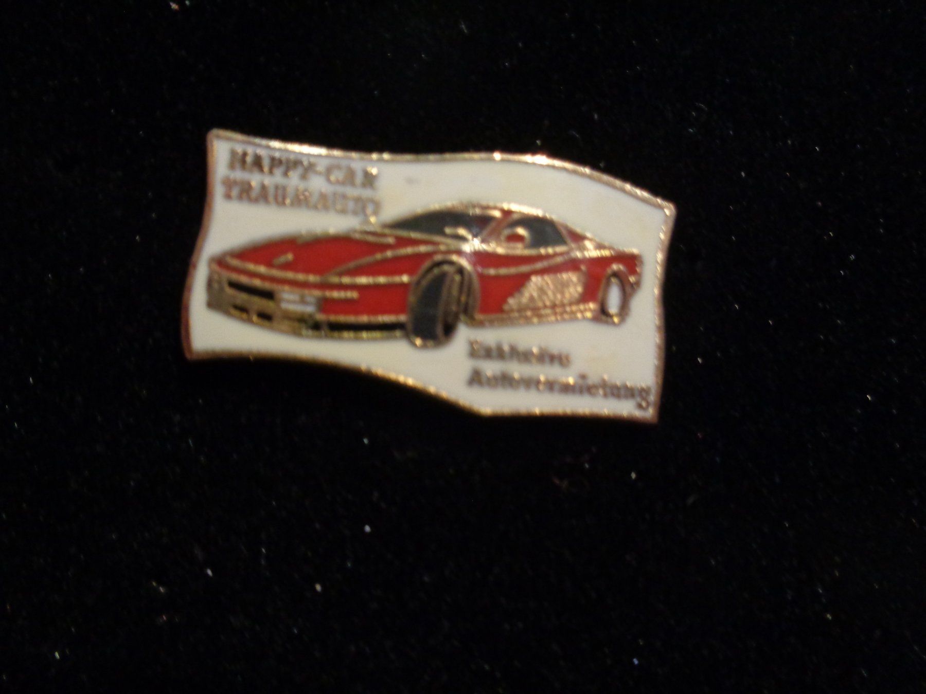 Placchette & Badge: Pin Happy Car Traumauto – Usato da Birsfelden venduto da Albatros55
