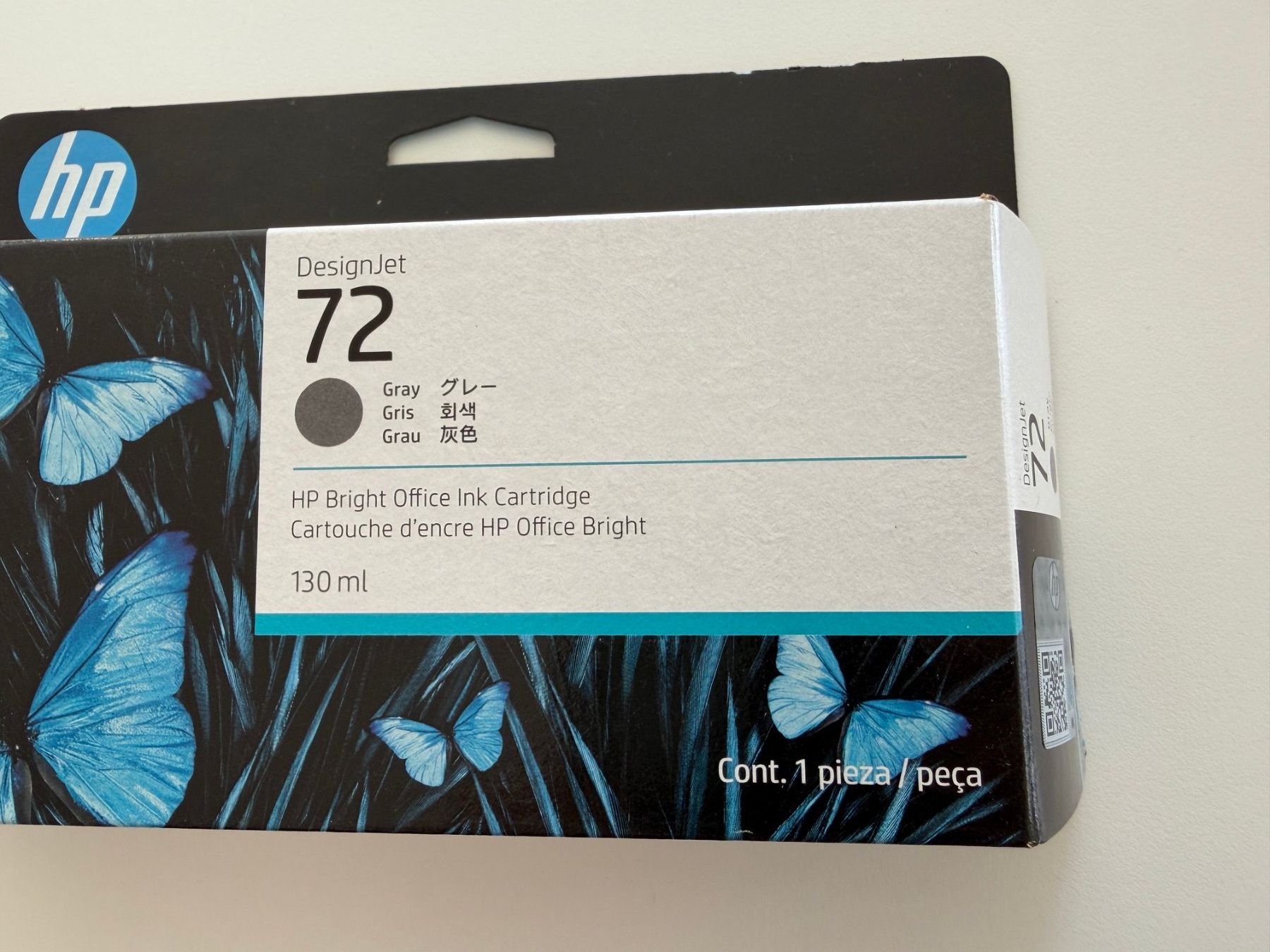 Hewlett Packard Druckerpatronen & Toner: 72 Designjet Druckerpatrone Original HP Plotter Grau / Gray – Neu und originalverpackt aus Oberwil-Lieli von Msito
