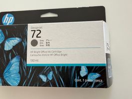 72 Designjet Druckerpatrone Original HP Plotter Grau / Gray