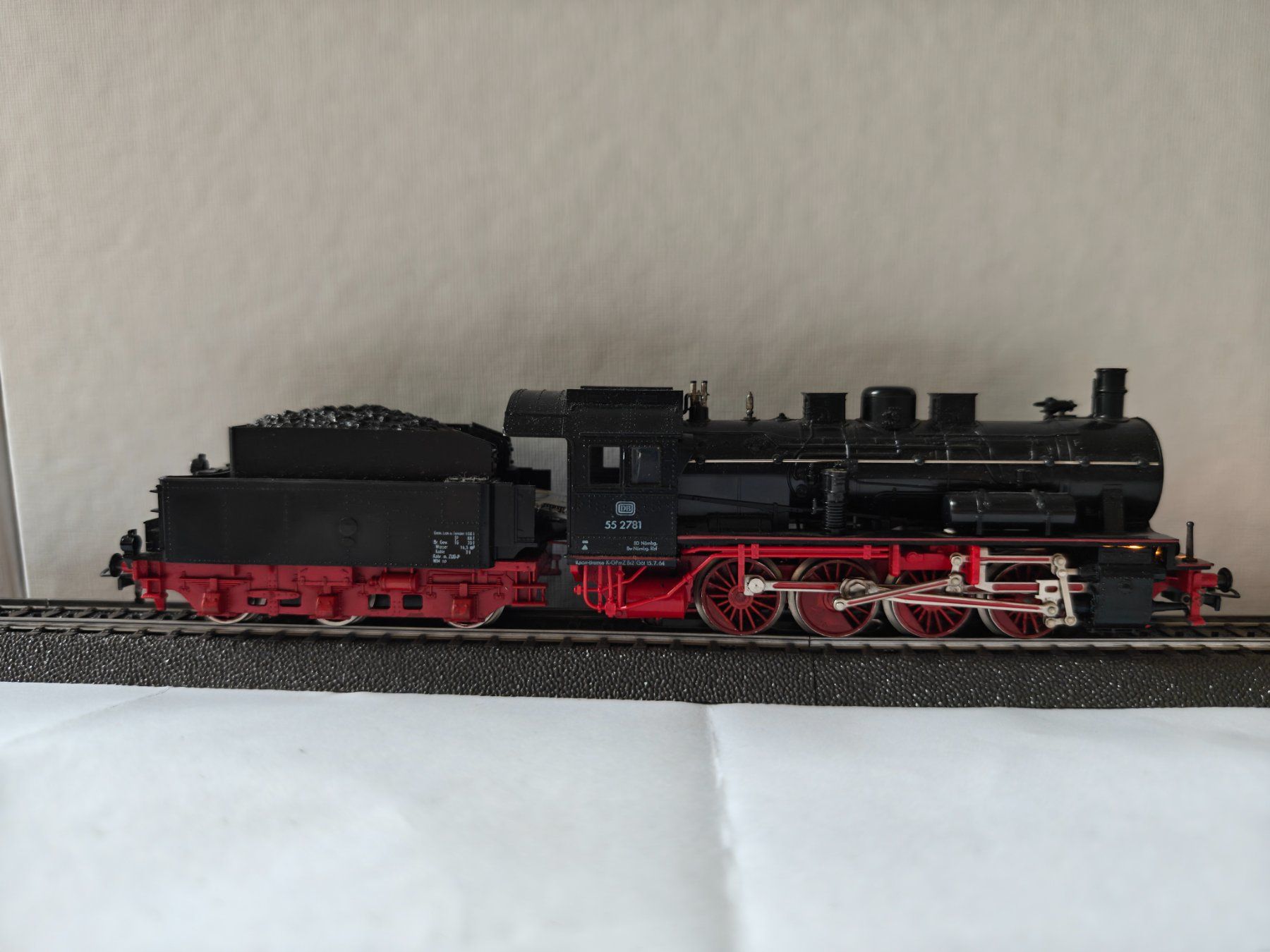 Fleischmann Modellini di ferrovie: Fleischmann DB BR55 digital – Usato da Bern venduto da JGBahn
