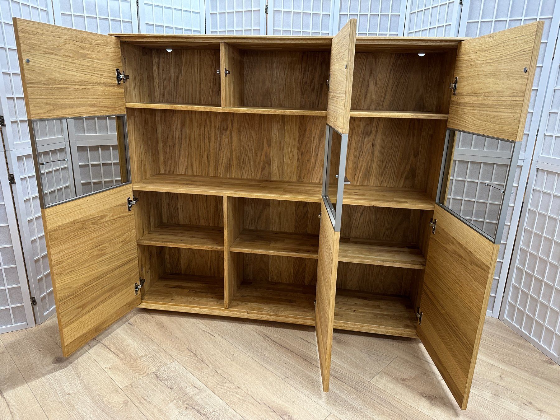 Büffets: Highboard ORI Eiche teilmassiv 147 cm – Neu und originalverpackt aus Unterentfelden von moebelrufli 3