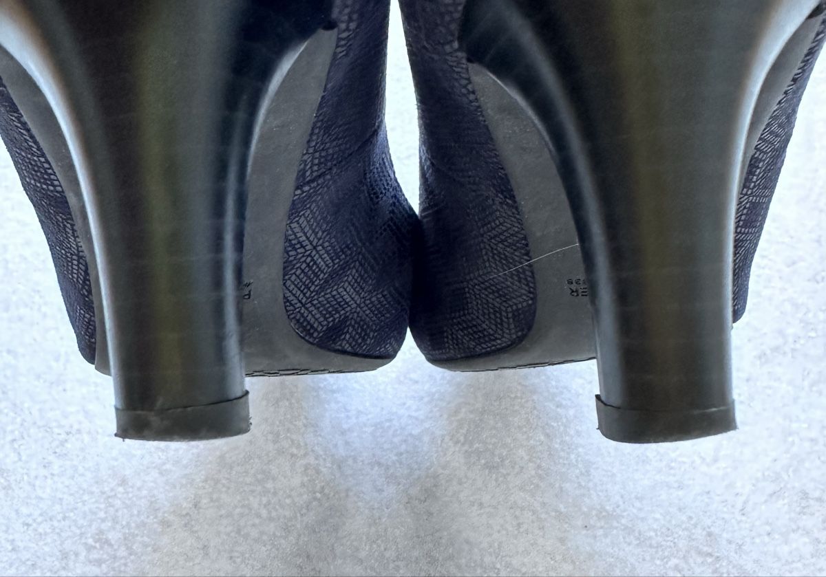 Kaiser Scarpe da donna: Escarpins PETER KAISER bleu marine – Nuovo (secondo la descrizione) da Versoix venduto da kelborn 5