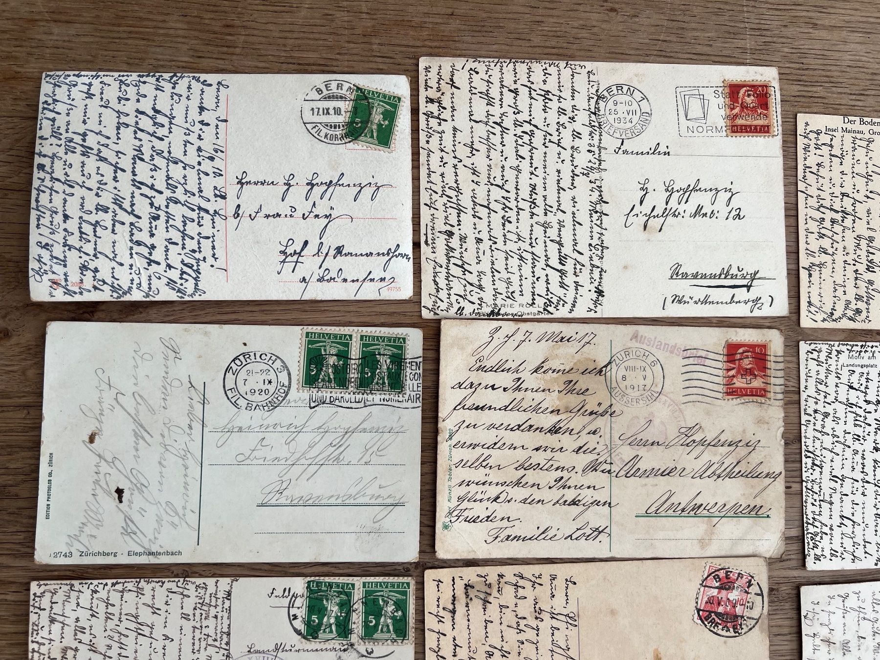 Cartoline postali: Sammlung antike Postkarten Schweiz – Usato da Hermetschwil-Staffeln venduto da militaria-schweiz 7