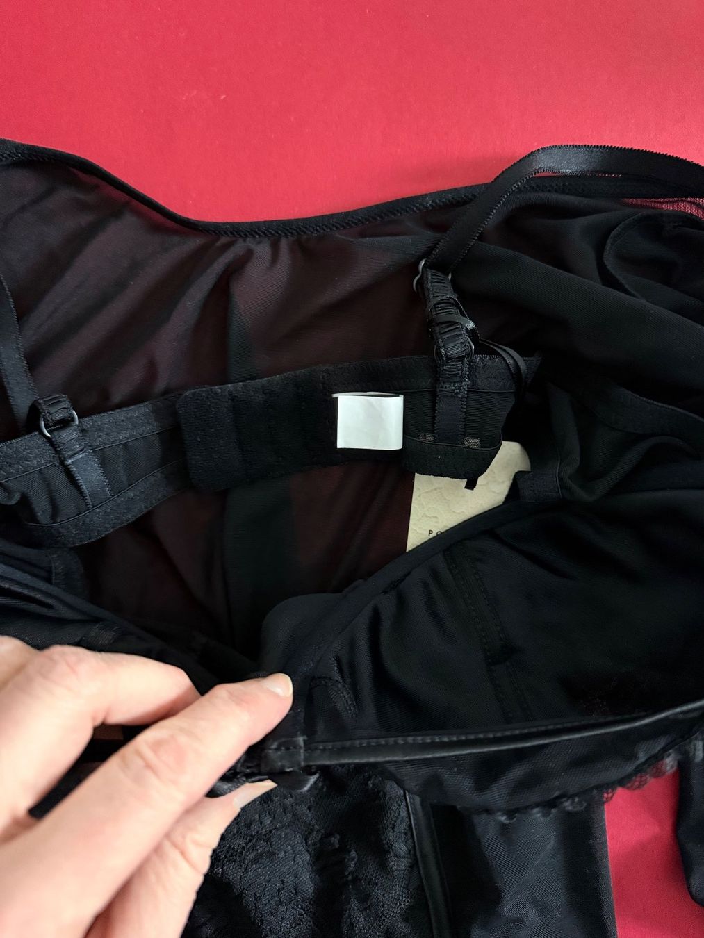Altra biancheria intima: POUR MOI, Langarm-Body mit BH-Teil, Grösse 75C, Schwarz – Nuovo e nell'imballaggio originale da Rudolfstetten venduto da gst_g7xl 4
