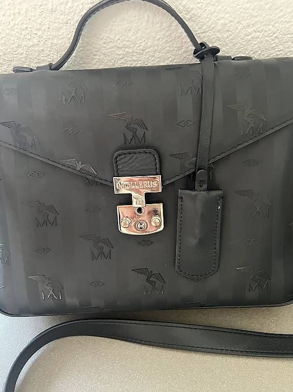 Taschen für Damen: Maison Mollerus Umhängetasche – Gebraucht aus Hirschthal von E_M.90 3