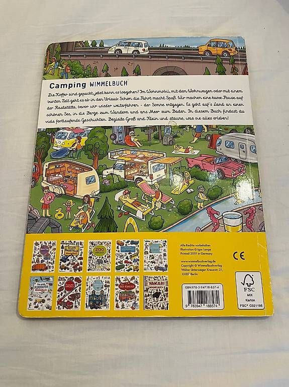 Libri: Camping Wimmelbuch – Usato da Zürich venduto da Sina1899 1