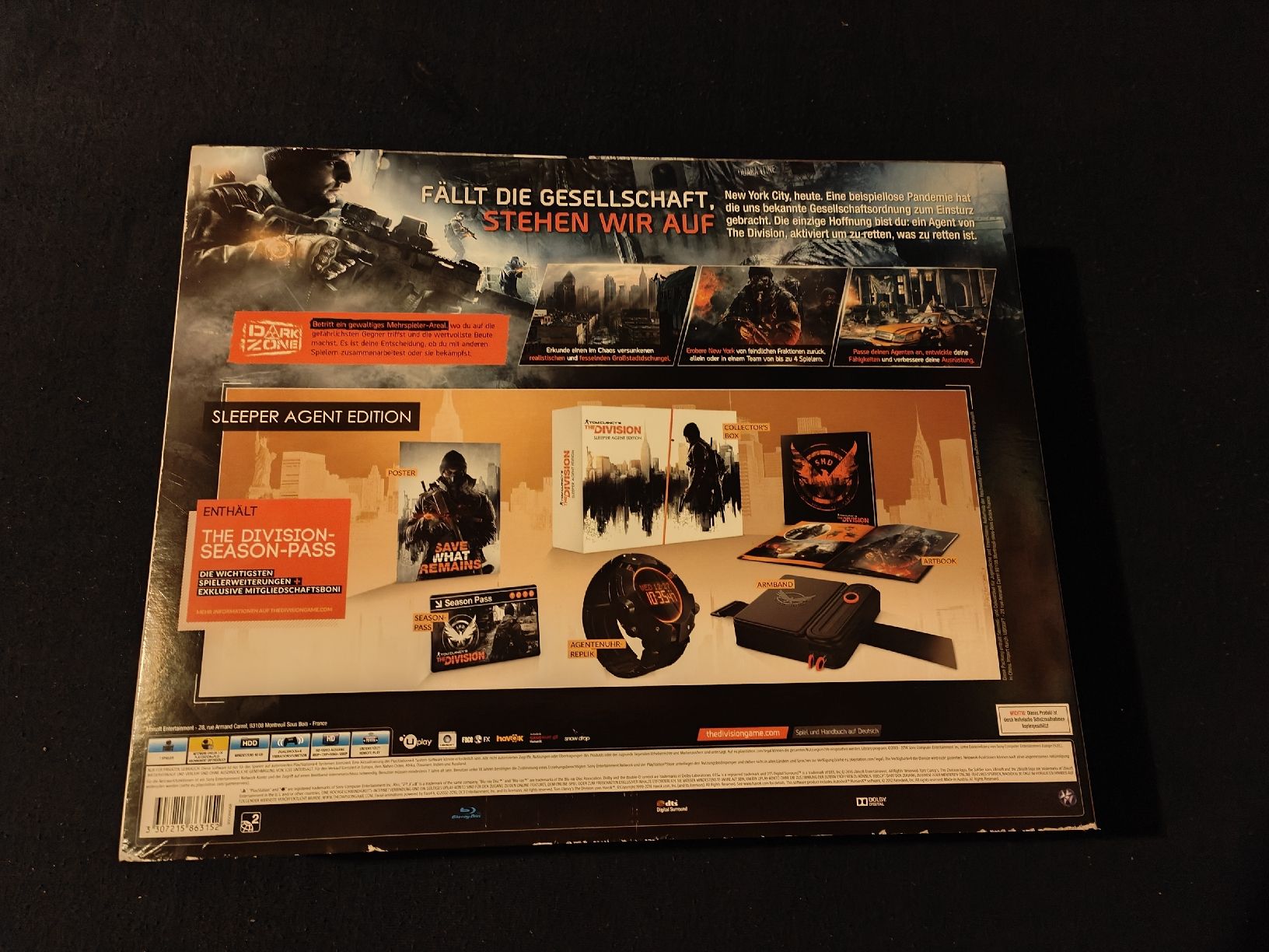 Giochi: The Division Sleeper Agent Edition mit Spiel & Tasche & Buch – Usato da Rothrist venduto da SiddharthaMoon 5
