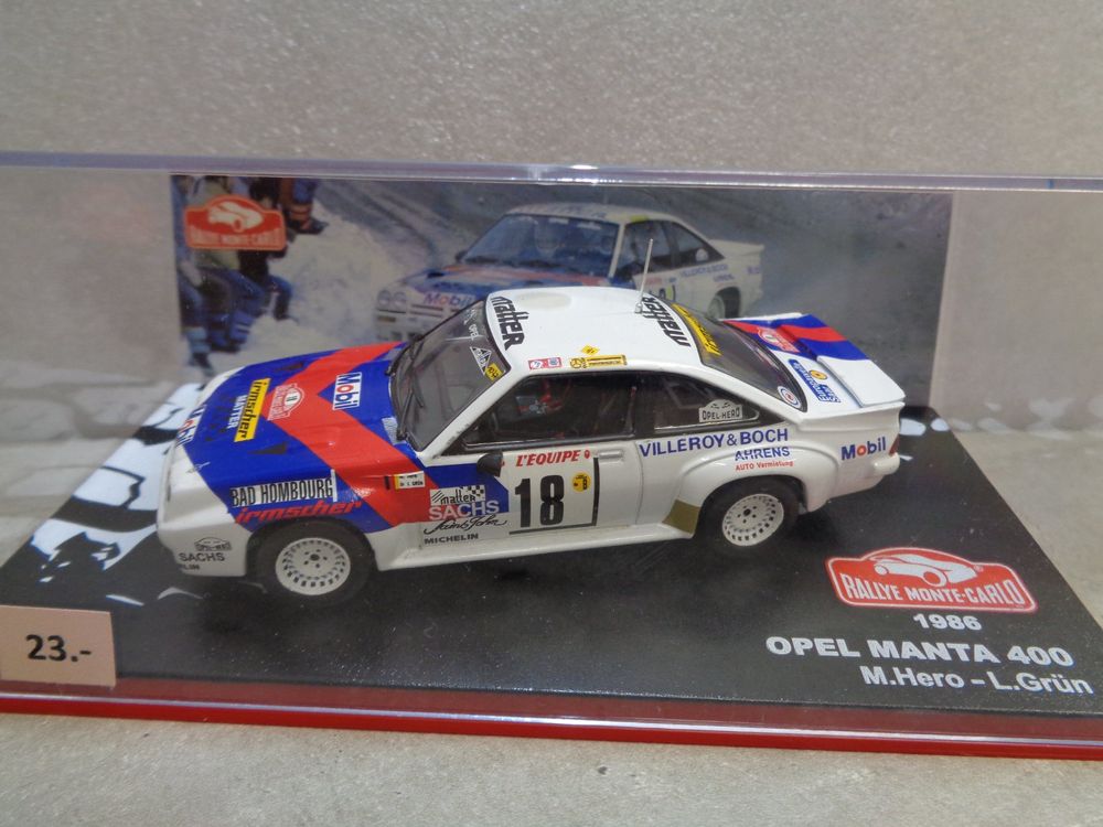 Rally Montecarlo 1984 - No3 - Colección y competición de