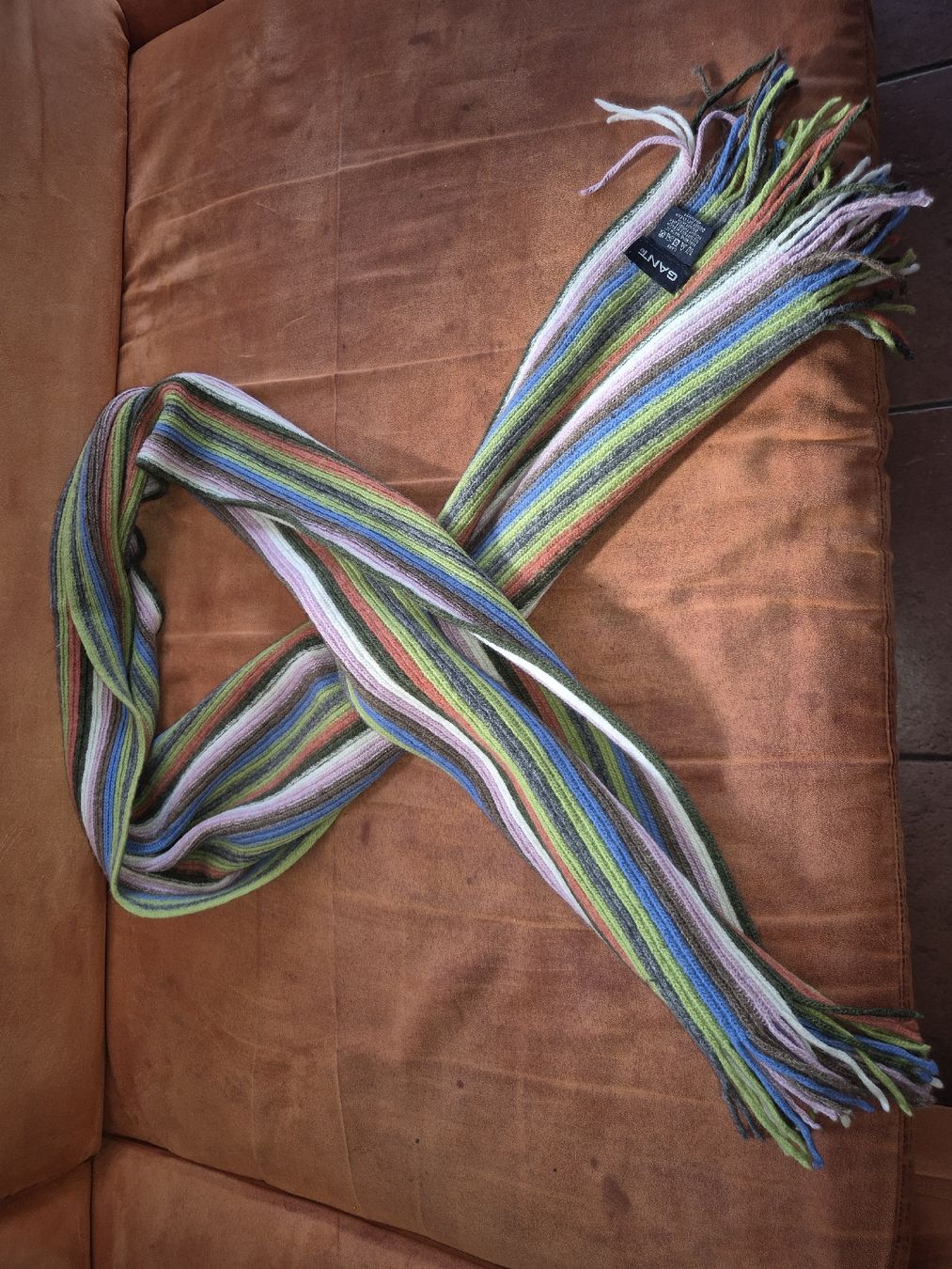Gant Foulard & Sciarpe: Sciarpa GANT a righe multicolore lana  – Nuovo (secondo la descrizione) da Roveredo GR venduto da mar_8nzd