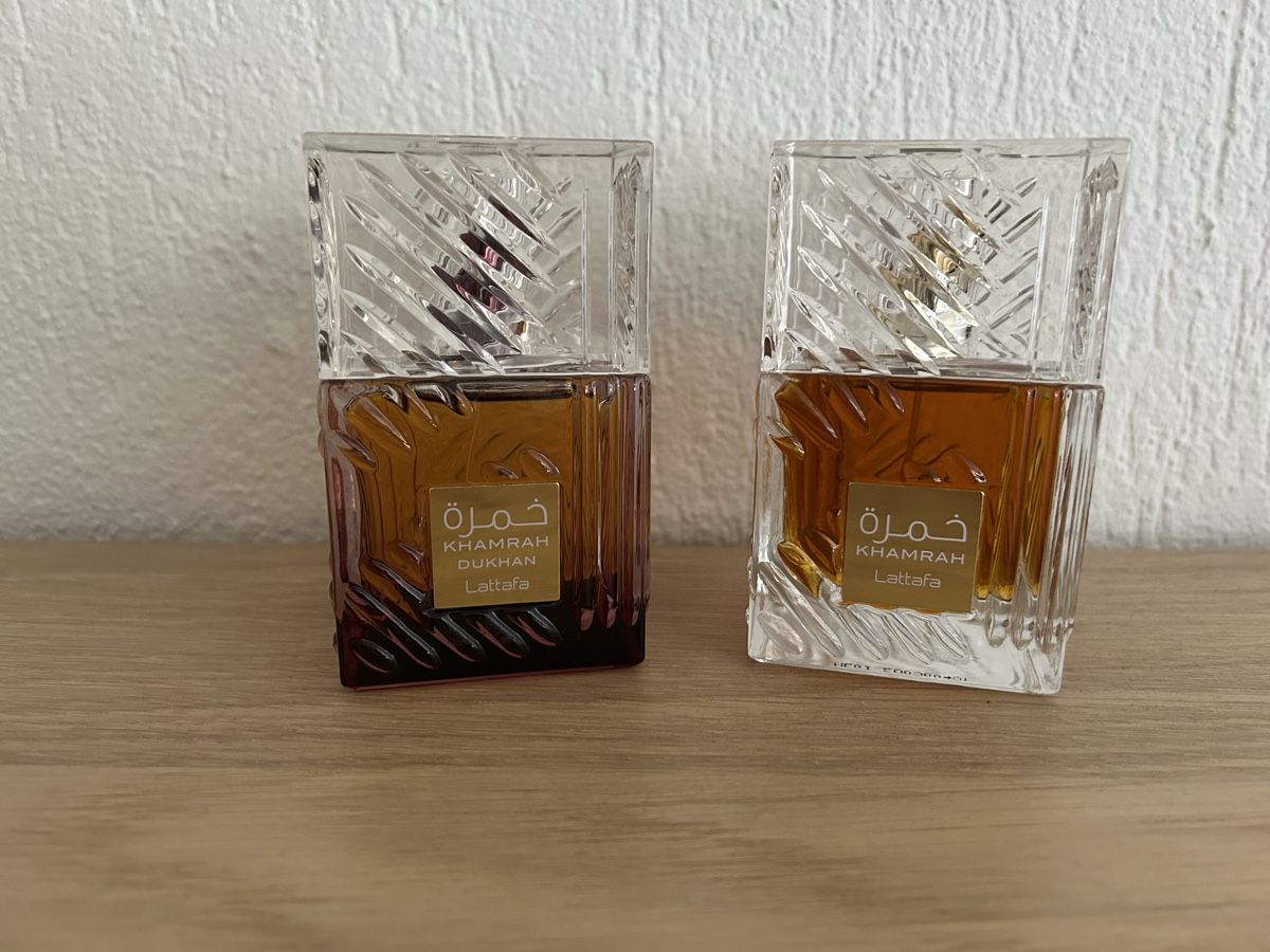 Lattafa Profumi & Eau de Toilette: Lattafa - Khamrah & Khamrah Dukhan – Nuovo (secondo la descrizione) da Wettswil venduto da mwo_dh8j