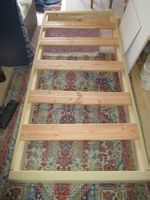 Bettgestell 90 x 200, Massivholz
