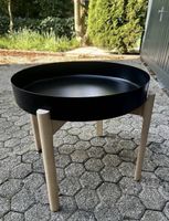 2 IKEA YPPERLIG Beistelltische rund Ø 50 cm – Design by HAY