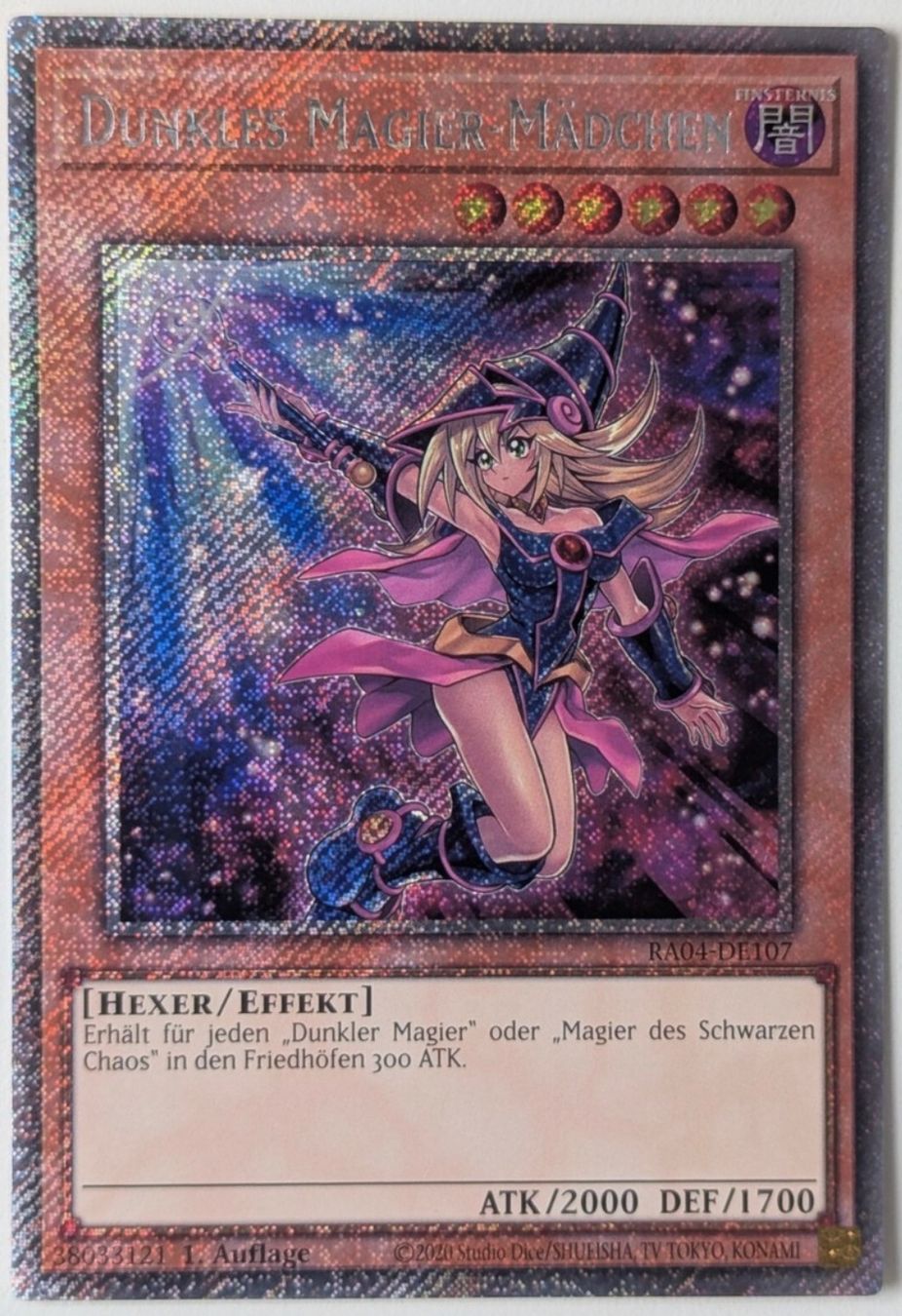 Yugioh Carte collezionabili: Platinum Secret Rare | Dunkles Magier Mädchen – Usato da Altstätten SG venduto da ChangeMaker