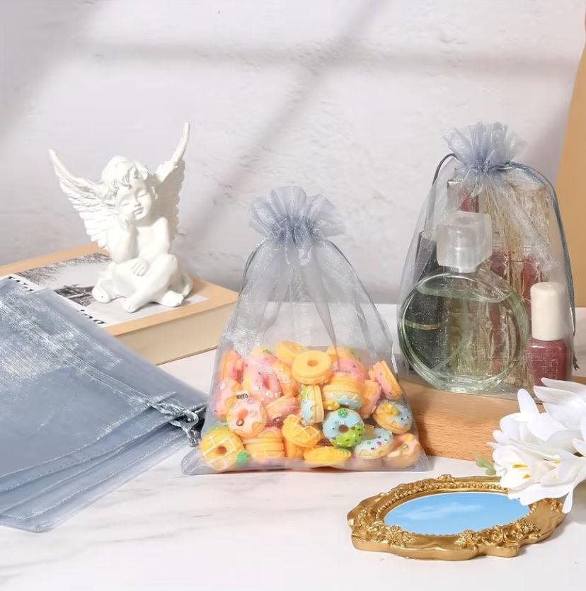 Alle Dekorationen: 100x stück Graue Geschenksäckchen 7cm x 10cm – Neu (gemäss Beschreibung) aus arbon von tween_88