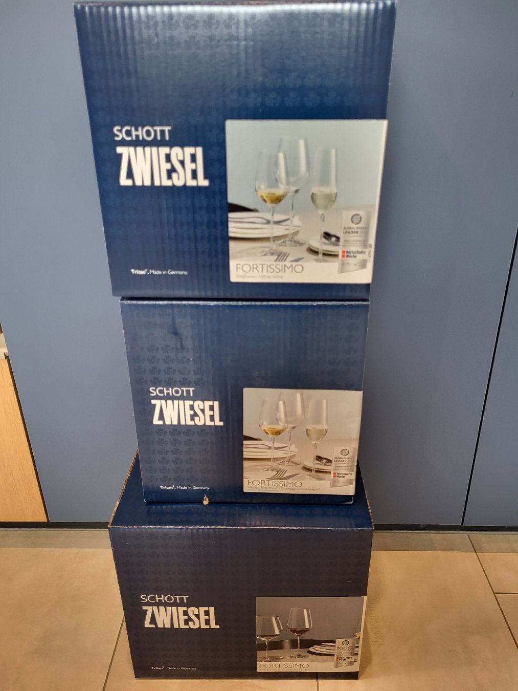 Zwiesel Bicchieri: Set de verre vin et champagne – Nuovo e nell'imballaggio originale da Glovelier venduto da boliver 3