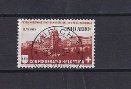 1943  POSTE Aérienne  N° F36  Oblitéré SBK