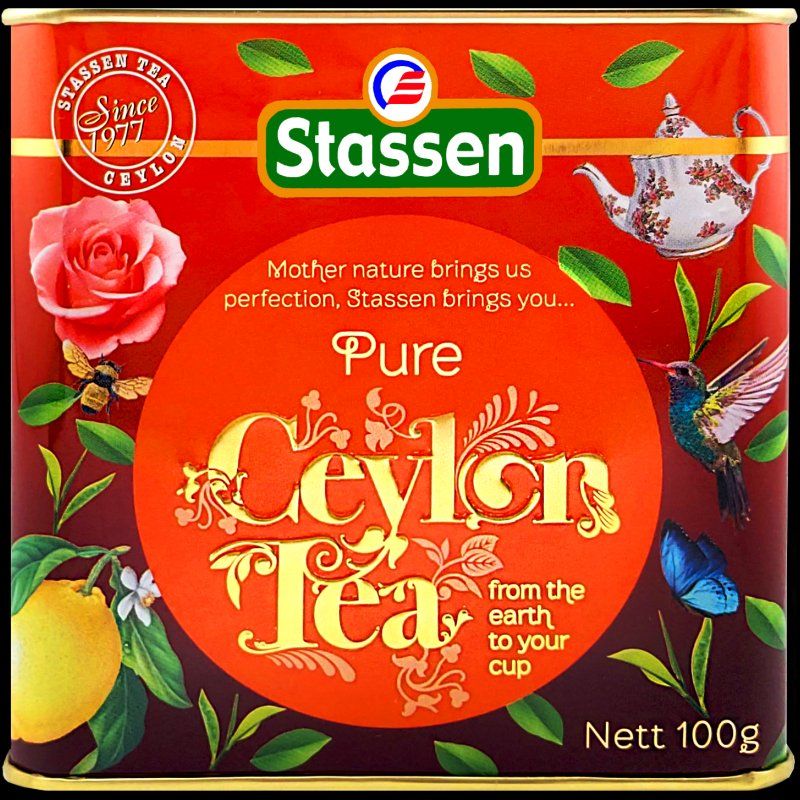Lebensmittel & Spezialitäten: Stassen - Pure Ceylon Black Tea - Loser Tee – Gebraucht aus Gampelen von Geschenkxy 1