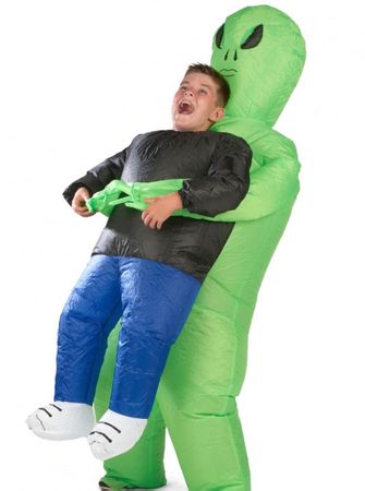 Aufblasbares Kostüm Alien - Halloween